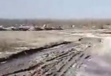 Городские коллекторы Уральска затоплены талой водой (ВИДЕО)