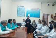 Аманатовцы встретились с коллективом Центра семейного здоровья а Улытау