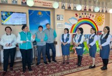 Члены РПШ партии AMANAT посетили Жарминский район