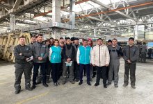 Коллектив Daewoo Bus Kazakhstan ознакомился с предвыборной программой партии AMANAT