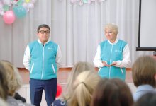 Кандидаты от AMANAT встретились с педагогами школы-лицея "Дарын" в Петропавловске