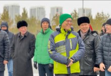 Экологический марафон организовала партия "Байтақ"