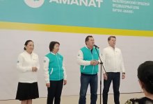 Кандидаты от AMANAT встретились с педагогами-ветеранами