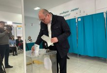 Председатель ОСДП Асхат Рахимжанов отдал свой голос на выборах
