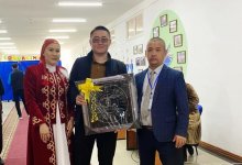 Жених и невеста проголосовали в день свадьбы в Мангистау