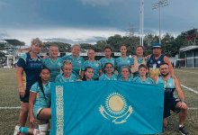 Женская сборная РК по регби стала серебряным призером турнира в Малайзии