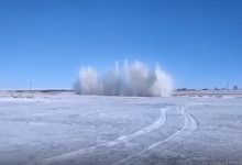 На реках начаты взрывные работы в Карагандинской области (ВИДЕО)