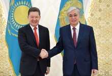Касым-Жомарт Токаев встретился с главой “Газпрома”