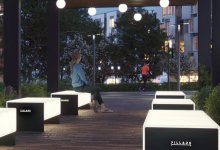 Больше 10 млн тенге потратят на светящиеся скамейки в Петропавловске