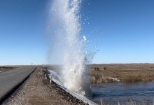 На реках Акмолинской области продолжаются взрывные работы