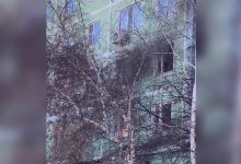Квартира сгорела в жилом доме в Астане