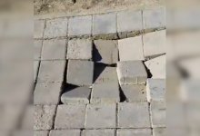 Новая брусчатка сошла вместе со снегом в Костанае (ВИДЕО)