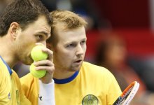 Казахстанские теннисисты вышли в четвертьфинал турнира в Хьюстоне