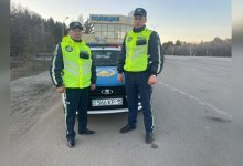 Роженицу довезли до больницы на патрульном авто полицейские СКО