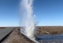 Лед подорвали в семи районах Акмолинской области