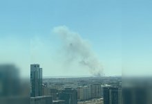 Сухостой загорелся около аэропорта Астаны