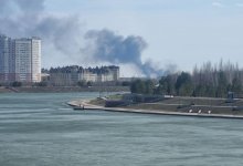 Площадь пожара у аэропорта Астаны увеличилась в три раза