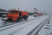 Более двух тысяч рабочих задействованы в уборке снега в Астане