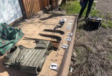 Схрон с похищенным во время кантара оружием нашли в Жамбылской области