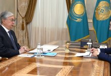 Токаев принял главу агентства "Хабар" Берика Уали