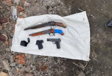 Схрон с оружием нашли в Кокшетау