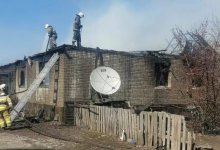 Три газовых баллона взорвались при пожаре в селе Костанайской области