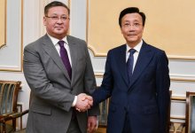 Глава МИД РК встретился с послом Китая