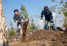 Большой общегородской субботник прошел в Астане (ФОТО)