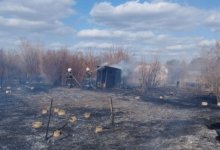 Больше ста участков горели на павлодарских дачах