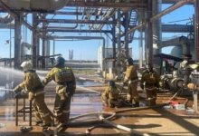 Рабочие пострадали при пожаре на газоперерабатывающем заводе в Актюбинской области