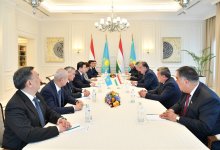 Спикер Мажилиса встретился с президентом Таджикистана