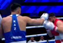 Камшыбек Кункабаев вышел в четвертьфинал ЧМ-2023 по боксу