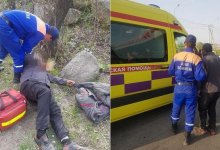 Мужчину с эпилептическим припадком и туристку с переломом спасли в горах Алматы