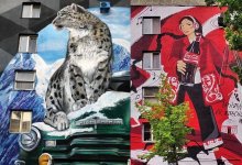 Мурал со снежным барсом восстановят в Алматы