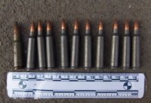 Пакет с патронами нашел на улице житель Петропавловска