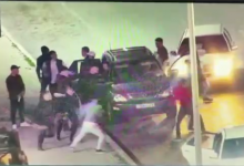 Массовую драку в центре Кызылорды сняли на видео