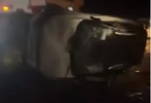 Семь новых Tesla перевернулись с автовозом в Жетысу