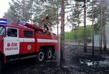 Более двухсот человек покинули свои дома из-за пожара в области Абай