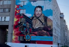 Память и почет: мурал в честь погибшего пожарного появился в Павлодаре