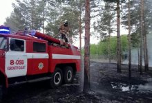 В одном из районов Абайской области объявят режим ЧС из-за пожара
