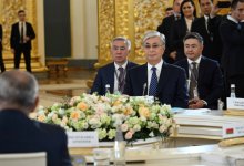 Токаев прибыл в Большой Кремлевский дворец (ВИДЕО)