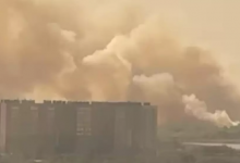 Пожар площадью в один гектар тушили на окраине Астаны