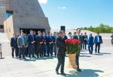 Аманатовцы почтили память жертв политических репрессий и голода