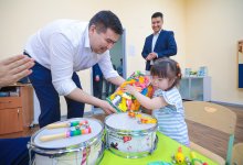 Аманатовцы поздравили особенных детей с 1 июня