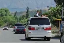 Водителей кортежа оштрафовали в Туркестанской области