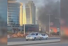 Пожар вспыхнул в торговом центре в Астане (ВИДЕО)