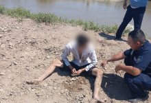 Тонущего парня спасли полицейские в Кызылординской области
