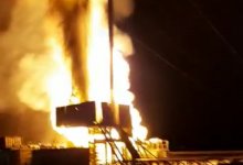 Пожар произошел на нефтегазовом месторождении в Мангистау