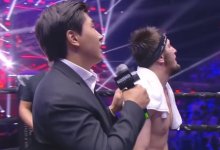 Российского спортсмена забросали бутылками на турнире по кулачным боям в Алматы (ВИДЕО)