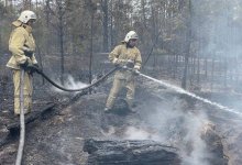 Как проходит тушение пожара в Абайской области сообщили в МЧС